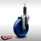Service Caster 5'' SS Solid Poly Wheel Swivel 1'' Expanding Stem Caster SCC-SSEX20S514-SPUS-1 - alternate 2